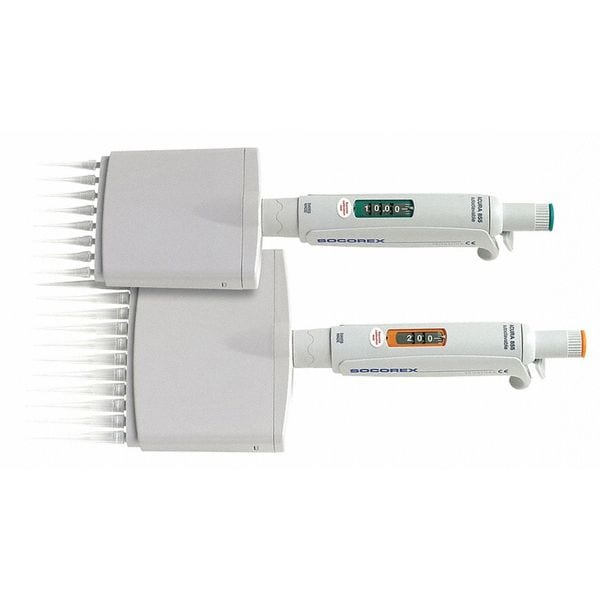 Pipetter, Size 12 Channel, 40 to 350uL