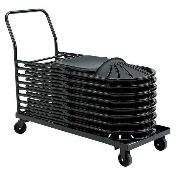 Folding Chair Cart, 300 lb. Load Capacity, Holds 26 Chairs