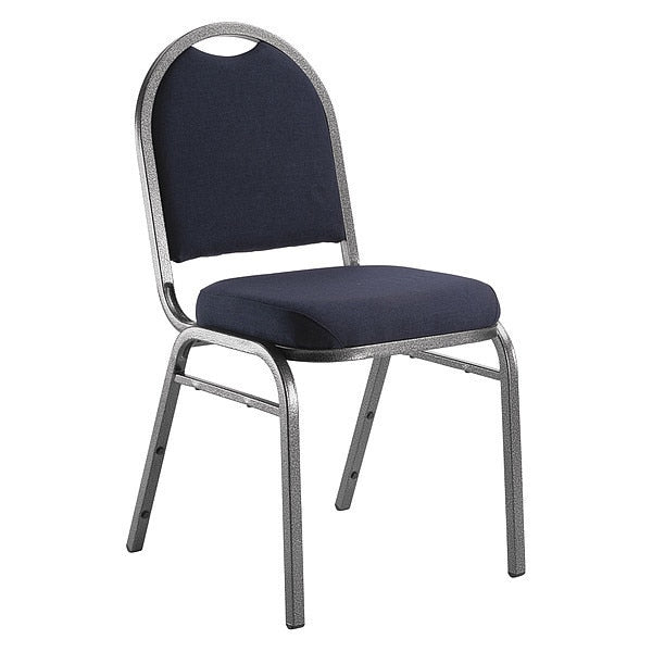 Stacking Chair, 9200 Series, Fabric Blue