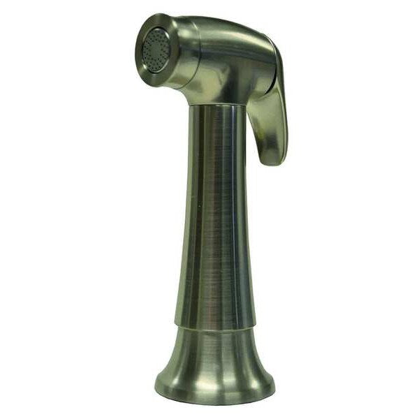 Side Spray Head, 1/4 In, Brushed Nickel
