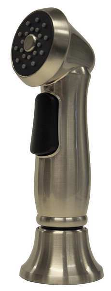 Side Spray Head, 1/4 In, Brushed Nickel