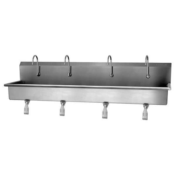 Wash Station, 80 In. L, 20 In. W, 18 In. H