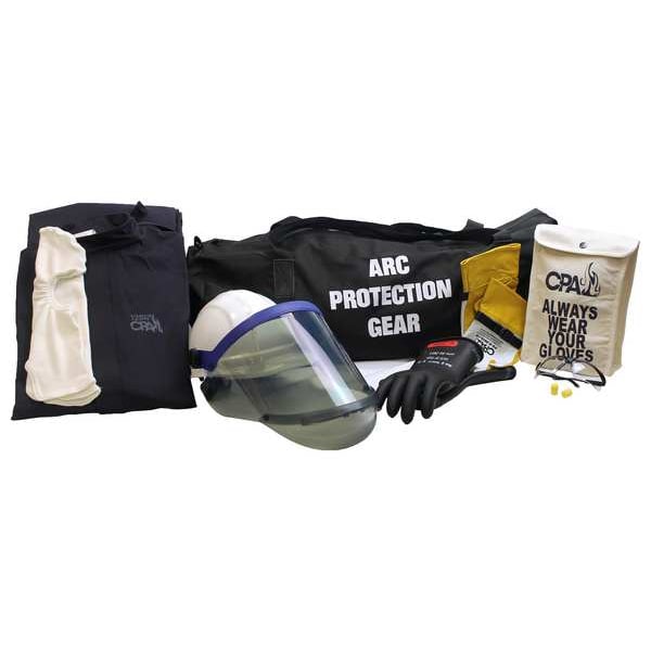 Arc Flash Jacket and Bib Kit, Navy, L