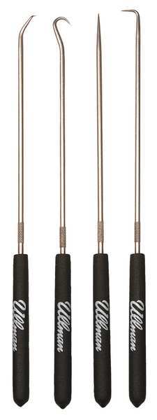 Pick/Hook Set, Stl Shft, Plstc Grps, PK4
