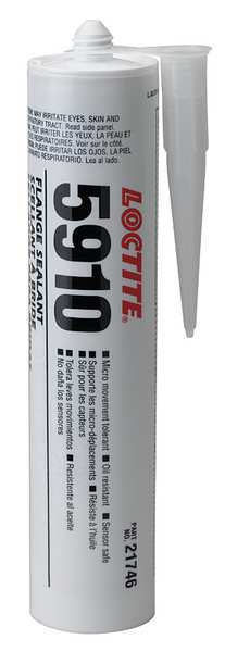 Sealant, 300 mL, Cartridge, Black, Silicone Base