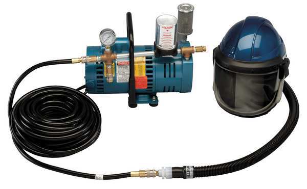 Supplied Air System, 15 psi, 1Helmet