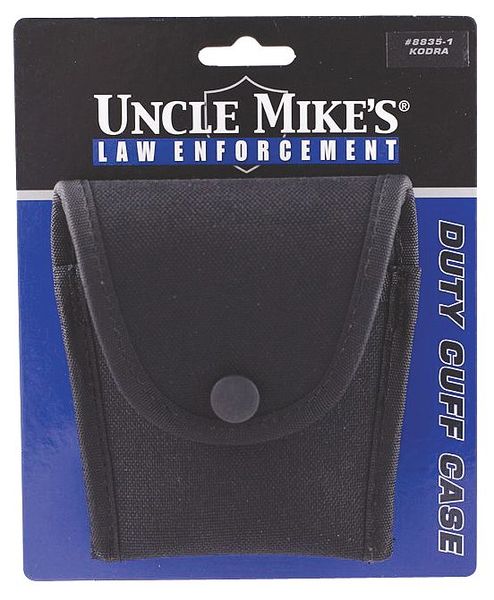Handcuff Case, Black, Nylon, Duty Cuff