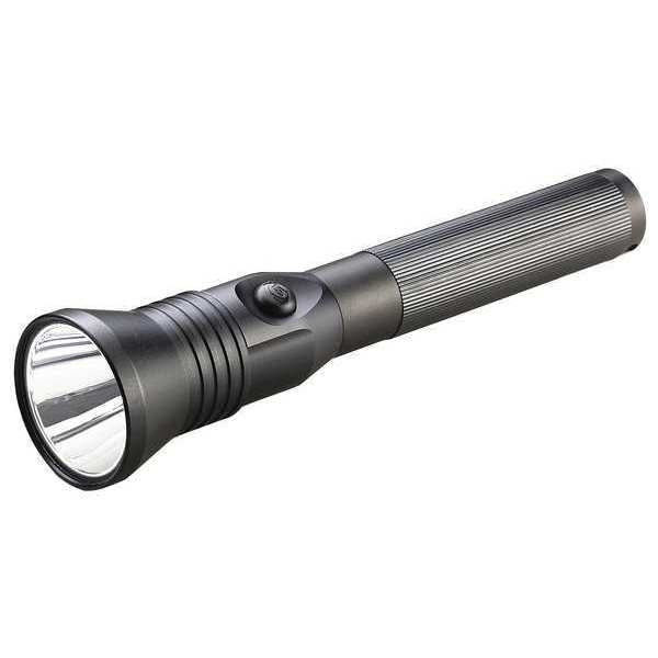 Black Rechargeable Led Industrial Handheld Flashlight, C, 800 lm