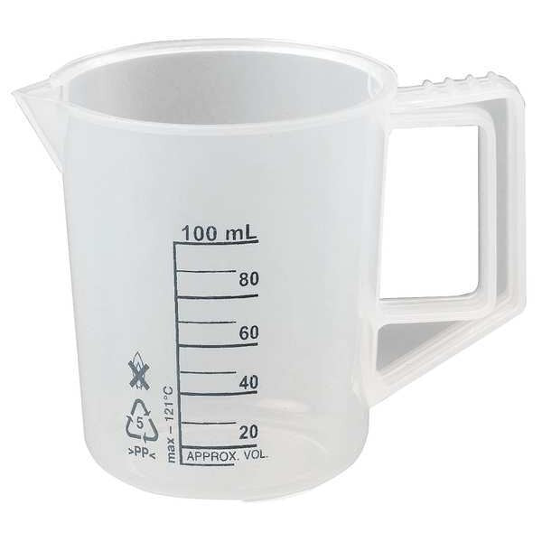 Beaker with Handle, 100mL, PK6