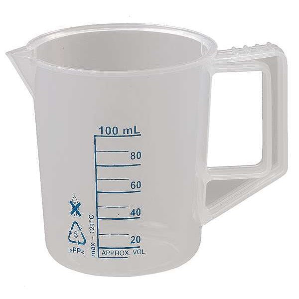 Beaker with Handle, 100mL, PK6