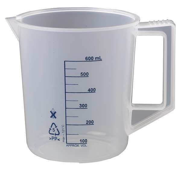 Beaker with Handle, 500mL, PK6
