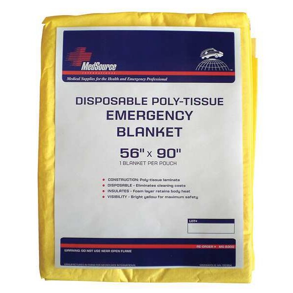 Poly Tissue Blanket, 56x90, PK24