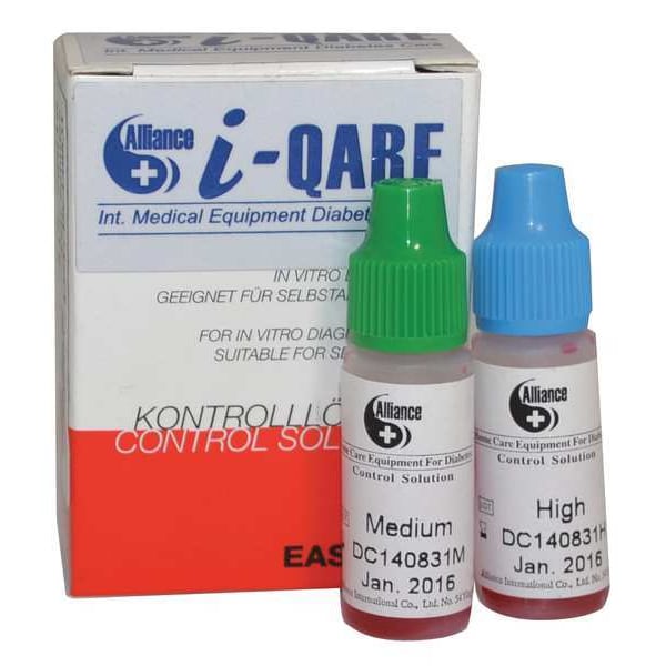 Glucose Test Solution, Blood Sample