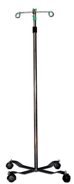 IV Pole, 4-Hooks, 48in to 85in