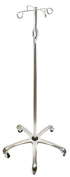 IV Pole-4 Hook, Metal Base