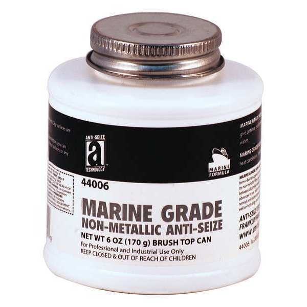 Anti Seize, Non-Metallic, 6oz, Brush Top
