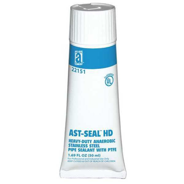 Pipe Thread Sealant, Paste, 50 mL, White