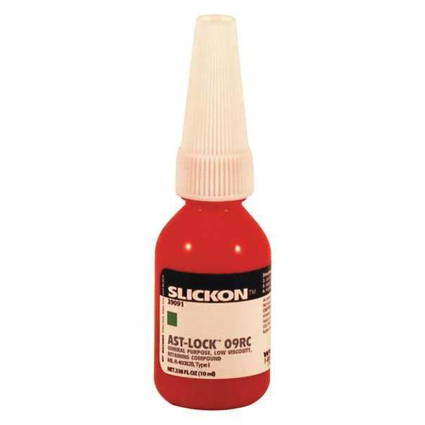 Retaining Compound, 09RC Series, Green, Liquid, 10ml Bottle