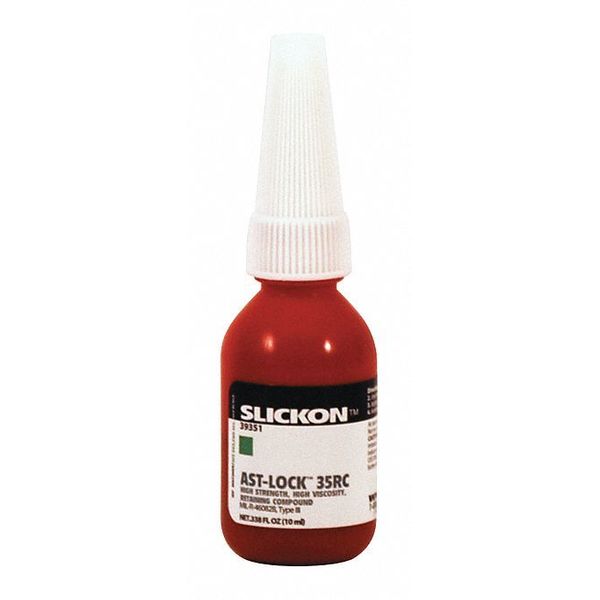 Retaining Compound, 35RC Series, Green, Liquid, High Strength, 10ml Bottle