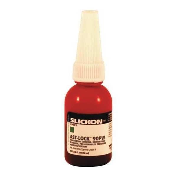Wicking Grade Threadlocker, ANTI-SEIZE TECHNOLOGY 90PW, Green, Medium Strength, Liquid, 10 mL