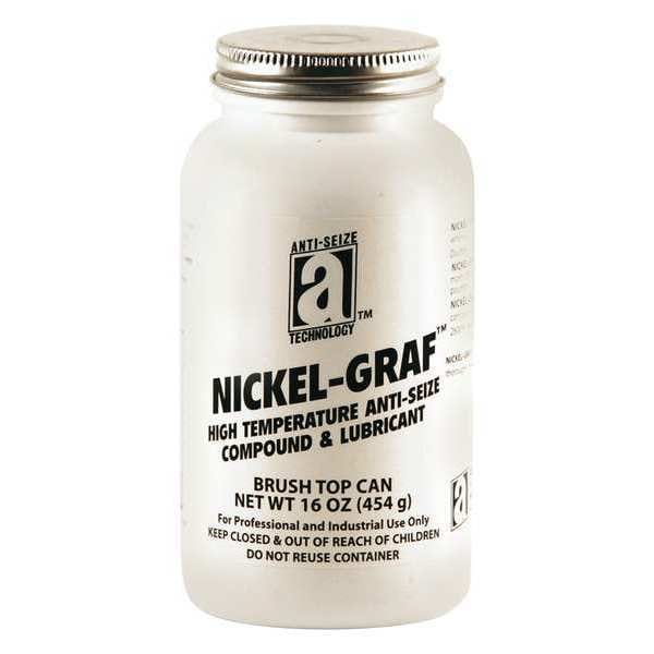 Anti Seize, Nickel, 16 oz Brush Top Can