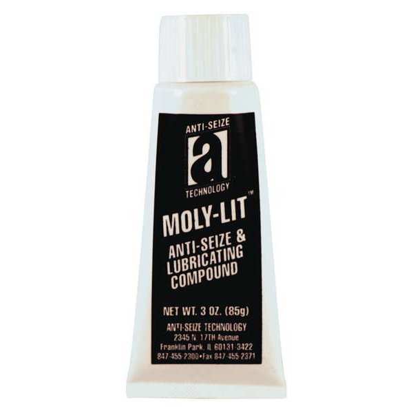 Anti Seize, Moly Paste, 3 oz, Tube