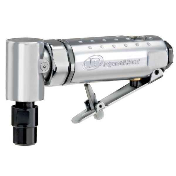 Air Die Grinder, Right Angle, FNPT 1/4 in, 21,000 RPM, Ball Bearing Type, Safety Lock, Aluminum