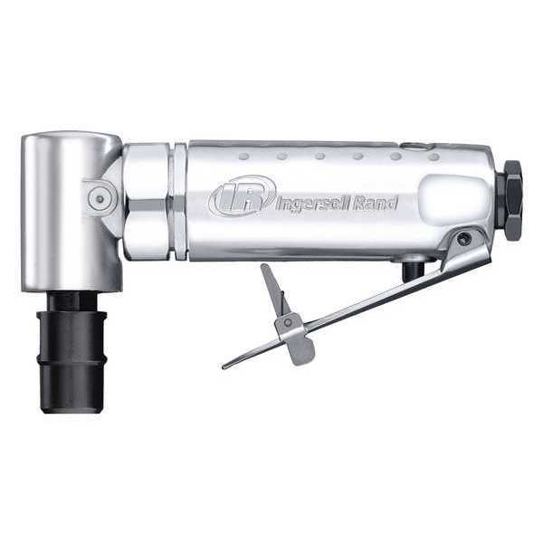 Air Die Grinder, Right Angle, FNPT 1/4 in, 21,000 RPM, Ball Bearing Type, Safety Lock, Aluminum