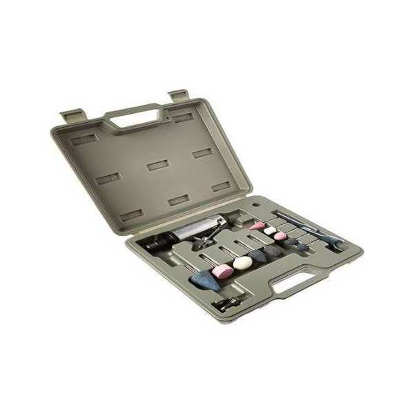 Straight Die Grinder Kit, 1/4 in NPT Female Air Inlet, 1/4 in Collet, Medium Duty, 28,000 RPM