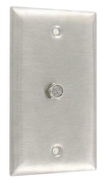 SS Wall Plate, Static Pressure Pickup