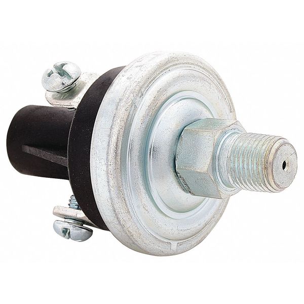 Pressure Switch, 1/8-27 in MNPT, SPST-NO, 91 to 150 psi, Standard Action