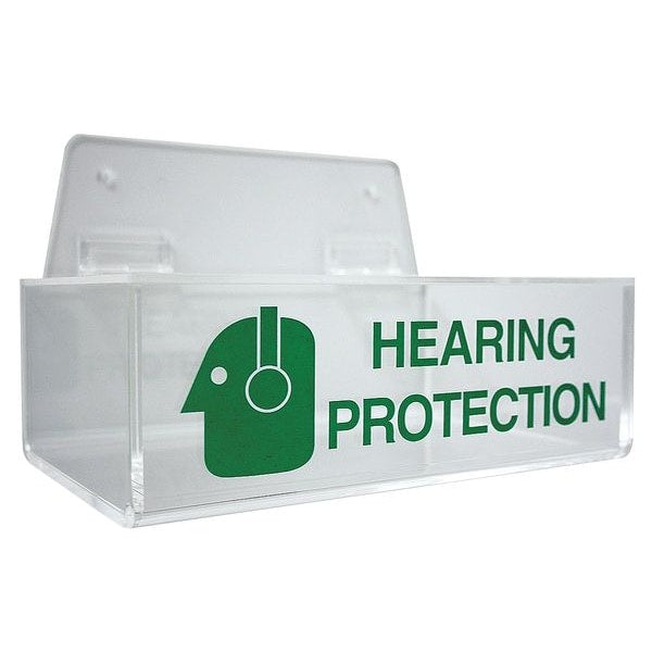Reusable Ear Plugs with Dispenser, Table Top, Wall Mount, Capacity: 100 Pairs