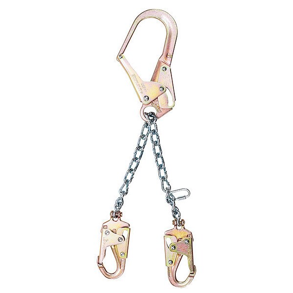 Rebar Positioning Lanyard, 13 in, 310 lb Weight Capacity, Silver