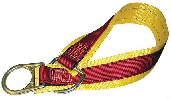 Anchrage Connctr Strap, Polyester, 36 In L