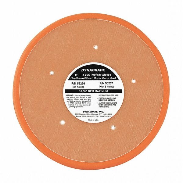 Non-Vacuum, Disc Pad, 8