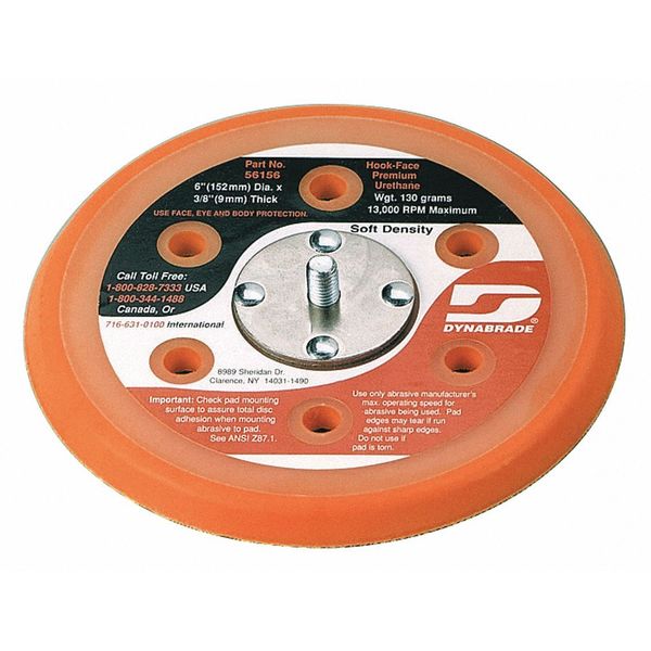 Vacuum, Disc Pad, Hook Face, 6
