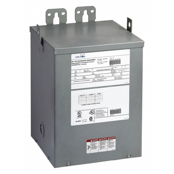 Transformer, 5KVA, 120 x 240 to 12/24