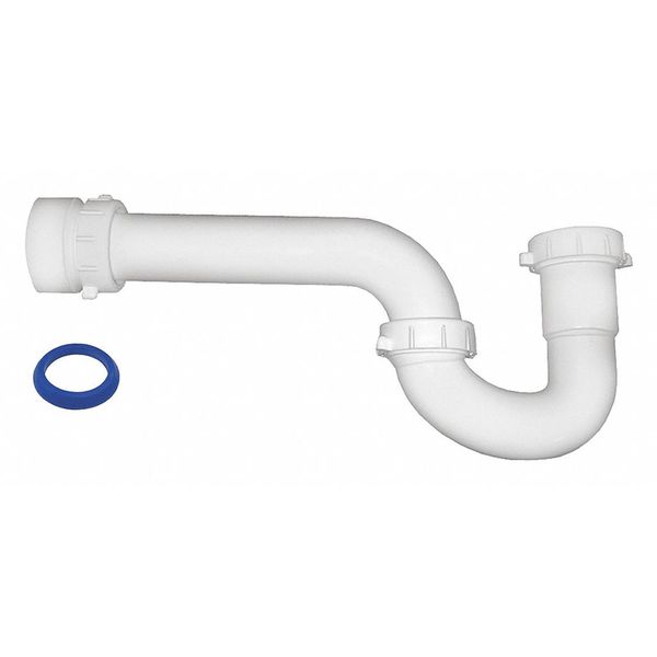 P-Trap, PVC, SJ, Solvent Wld Marvel, 1-1/2