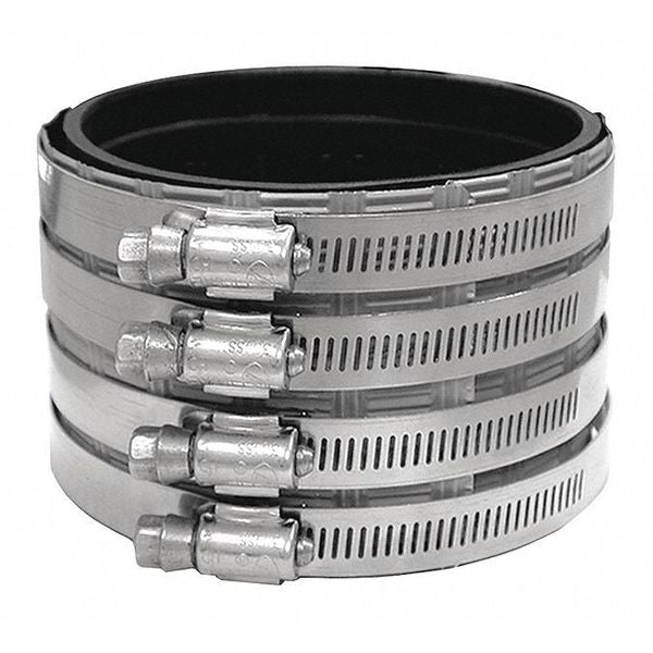 Import Coupling, No Hub, Heavy Duty, 2