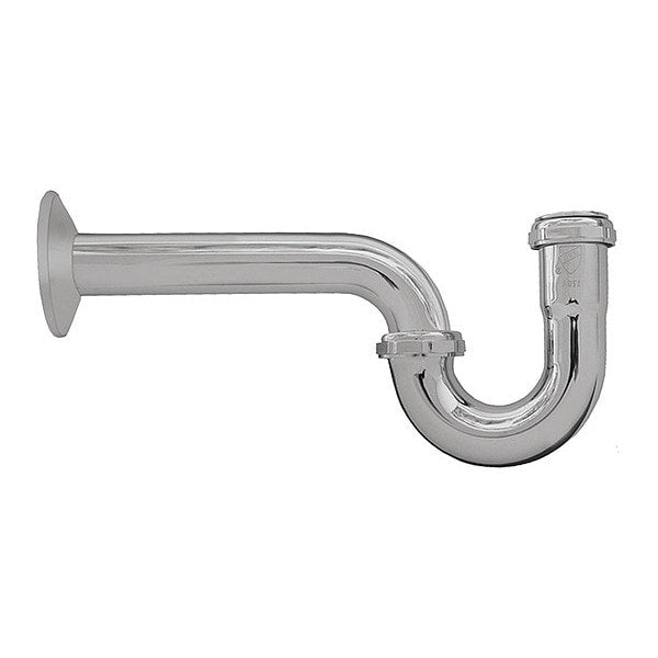 P-Trap, CP Brass, 22 Gauge, 1-1/4