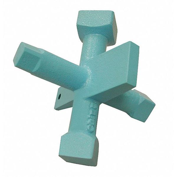 Plug Wrench, Countersunk, 6-Way