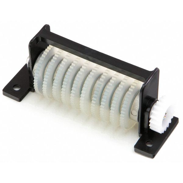 Smooth Holder, Serrated Roller