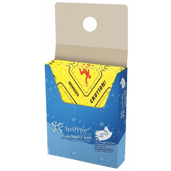High Visibility Absorbent Wipes, PK25