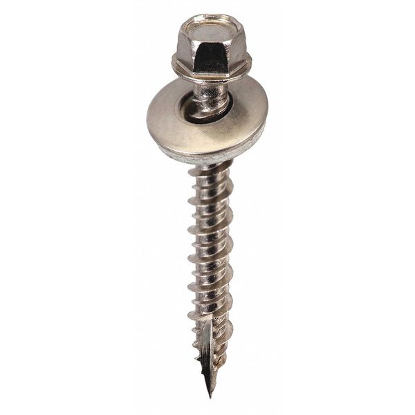 Wood Screw, #9, 1-1/2 in, Metal 250 PK