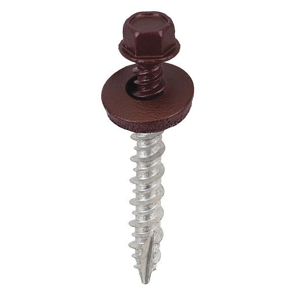 Wood Screw, #9, 1-1/2 in, Metal 250 PK