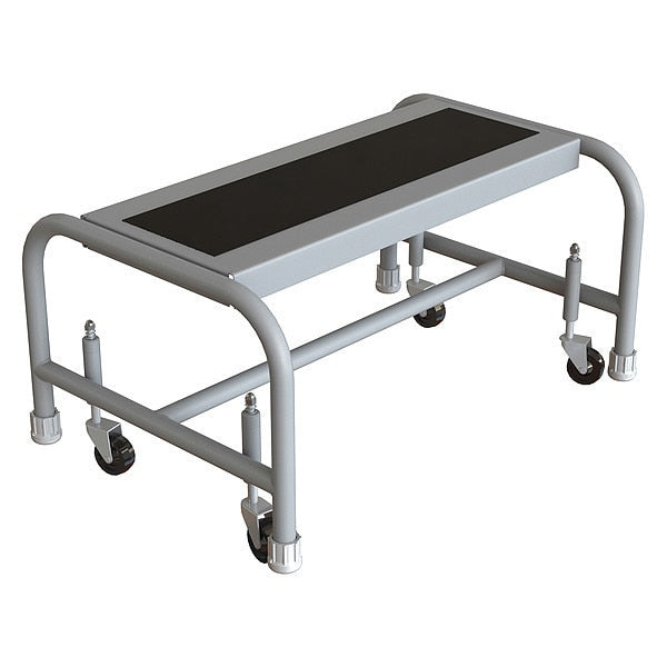 Step Stool, Mobile, Steel, 1-Step
