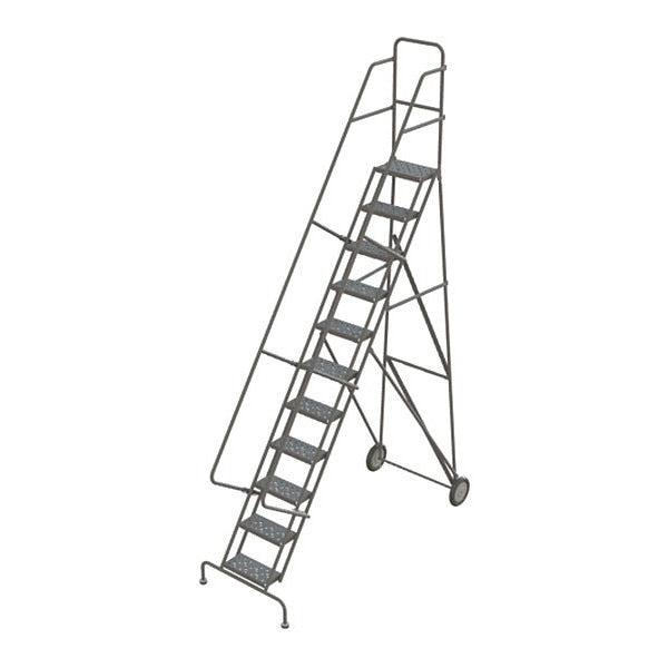 Rolling Ladder, All-Terrain, 11-Step