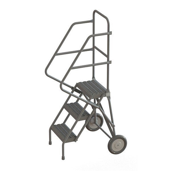Rolling Ladder, All-Terrain, 3-Step