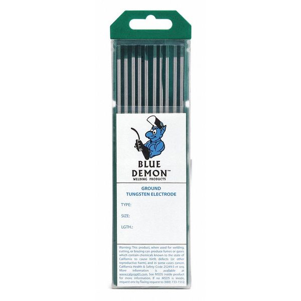 Pure Tungsten, Electrode, 3/32