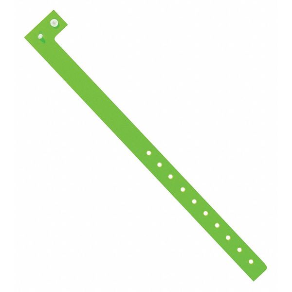 Day-Glo Plastic Wristbands, 3/4